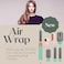 Enzo Professional EN-4133 6-In-1 Hair Dryer Brush &amp; Multi Styler - Ionic Hot Air Blow Dryer, Hair Straightener, Curler &amp; Volumizing Brush - JasperGrey - Intl Version