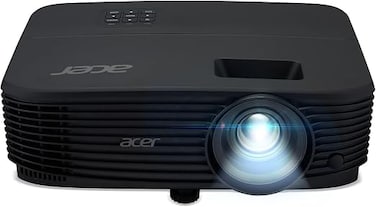 Acer SVGA Projector for Home and Office, 4000 Lumens Brightness, X1123HP, Built in Speaker, Optional Wireless Projection, Automatic Vertical keystone Correction, Wi-Fi, HDMI