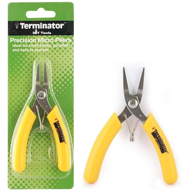 Terminator Nose Pliers 4" Flat Long (Taiwan)