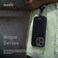 Moshi Napa Eco-Friendly Leather Case Compatible With iPhone 15 Pro Max 2023, MagSafe Compatible, Metal Lens Frame, Supports Wireless Charging, Brown