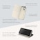 Moshi Overture Leather Folio Case Compatible With iPhone 15 Pro 2023-3-In-1 Cover-Wallet-Stand, MagSafe Compatible, 3X Card Slots, Metal Lens Frame- Black
