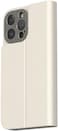 Moshi Overture Leather Folio Case Compatible With iPhone 15 Pro Max 2023-3-In-1 Cover-Wallet-Stand, MagSafe Compatible, 3X Card Slots, Supports Wireless Charging, Beige