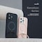 Moshi Kameleon MagSafe Case For Apple iPhone 16 Pro 6.3&quot; 2024, 4Ft-Drop Protection, Built-In MagSafe Kickstand, Scratch Resistant, Slim Profile, Raised Edges, Magnetic Wireless Charging, Blue