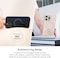 Moshi Kameleon MagSafe Case For Apple iPhone 16 Pro 6.3&quot; 2024, 4Ft-Drop Protection, Built-In MagSafe Kickstand, Scratch Resistant, Slim Profile, Raised Edges, Magnetic Wireless Charging, Blue