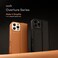 Moshi Overture Leather Folio Case With MagSafe For Apple iPhone 16 Pro 6.3" 2024, 3-In-1 Cover-Wallet-Stand, Drop Protection, 3X Card Slots, Protective Lens Frame, Wireless Charging, Black
