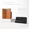 Moshi Overture Leather Folio Case With MagSafe For Apple iPhone 16 Pro 6.3" 2024, 3-In-1 Cover-Wallet-Stand, Drop Protection, 3X Card Slots, Protective Lens Frame, Wireless Charging, Black