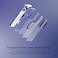 Moshi Iglaze With MagSafe Case For Apple iPhone 16 Pro 6.3" 2024, Drop Protection Ultra Thin &amp; Slim Back Cover, Anti-Yellowing, Scratch Resistant, Magnetic Wireless Charging, White