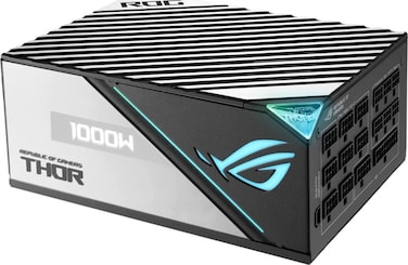 ASUS ROG Thor 1000P2 ATX PSU, 1000W, 80 Plus Platinum II, Aura Sync OLED Display, 135mm Fan, Modular   90YE00L1-B0NA00