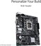 ASUS Prime H610M-K D4 Gaming Motherboard &ndash; LGA 1700, DDR4, PCIe 4.0, M.2 Slot, Realtek 1Gb Ethernet, SATA 6Gbps &ndash; High-Performance Micro-ATX Motherboard