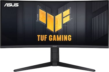ASUS TUF Gaming VG34VQEL1A 34" UWQHD Curved Gaming Monitor, 100Hz, 1ms, FreeSync Premium, HDR10, 125% sRGB, Ergonomic Stand