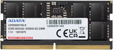 ADATA RAM 16GB DDR5 5600MHZ LAPTOP - AD5S560016G-S
