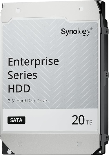 Synology HAT5310-20T HDD 20 TB (7200 rpm, 3.5 Inch HDD, 6.0 GB/s) Black