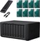 DS1823xs+ 8-Bay NAS Storage System with 32TB (8&times;4TB) &ndash; Enterprise-Grade File Server &amp; Scalable Private Cloud Solution, 32GB RAM, Includes 512GB External SSD