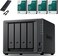 DS425+ 4-Bay NAS Storage System with 48TB (4&times;12TB) &ndash; Scalable Business File Server &amp; Private Cloud Solution, 32GB RAM, Includes 512GB External SSD