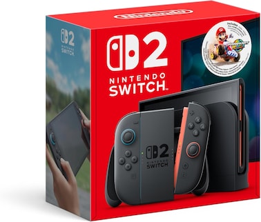 Nintendo Switch 2 Console + Mario Kart World Bundle - International Version