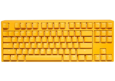 Ducky One 3 Yellow Ducky TKL 80% Cherry Red Key Gaming Keyboard