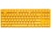 Ducky One 3 Yellow Ducky TKL 80% Cherry Red Key Gaming Keyboard