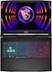 MSI Katana 15 B13VFK Gaming Laptop, Intel Core i9-13900H, 16GB RAM, 1TB SSD, 8GB NVIDIA GeForce RTX 4060, 15.6-inch FHD IPS 144Hz Display, Windows 11, Black, English/Arabic Keyboard   9S7-158571-1856