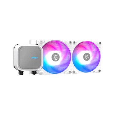MSI Mag Coreliquid A13 AIO 240mm CPU Liquid Cooler - White - 306-7Zwca21-L80