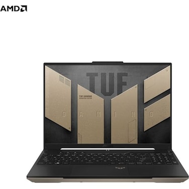ASUS TUF Gaming A16 Advantage Edition Gaming (2023) Laptop FA617NS-N3085W, AMD Ryzen 7-7735HS, 16GB RAM, 512GB SSD, 8GB AMD Radeon RX 7600S, 16-inch WUXGA, WIN11 Home, Backlit English/Arabic Keyboard
