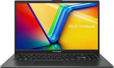 ASUS Vivobook Go 15 OLED E1504FA-OLEDR5W Slim Laptop, AMD Ryzen 5 7520U Processor, 16GB RAM, 512GB SSD, 15.6-inch FHD OLED, Windows 11 Home, Mixed&nbsp;Black,&nbsp;Backlit English/Arabic KB