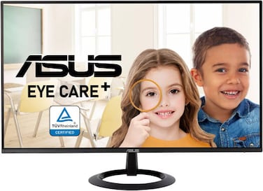 ASUS VZ24EHF 23.8" Full HD IPS Monitor, 100Hz, 1ms, Adaptive-Sync, Eye Care, Frameless Design