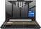 ASUS TUF Gaming F15 (2022) Gaming Laptop FX507ZC4-HN083W, Intel Core i5-12500H, 16GB RAM, 512GB SSD, 4GB NVIDIA GeForce RTX 3050, 15.6-inch FHD, WIN11 Home, Mecha Gray, Backlit English/Arabic Keyboard