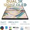 ASUS Zenbook Duo OLED UX8406MA-OLEDI7IG, Intel Core Ultra 7 Processor 155H, 16GB RAM, 1TB SSD, 14-inch 3K OLED Touch Screen, Windows 11 Home, Inkwell Gray, English/Arabic