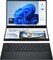 ASUS Zenbook Duo OLED UX8406MA-OLEDI7IG, Intel Core Ultra 7 Processor 155H, 16GB RAM, 1TB SSD, 14-inch 3K OLED Touch Screen, Windows 11 Home, Inkwell Gray, English/Arabic