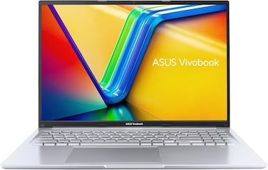 ASUS Vivobook 16 M1605YA-MB152W, AMD Ryzen 7-7730U Processor, 8GB RAM, 512GB SSD, 16-inch WUXGA, Windows 11 Home, Cool Silver, English/Arabic
