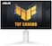 ASUS TUF Gaming VG27AQML1A-W 27" QHD IPS Gaming Monitor, 260Hz, 1ms, ELMB Sync, FreeSync Premium, G-Sync Compatible, DisplayHDR 400, Ergonomic Stand (White)
