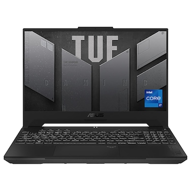 ASUS TUF Gaming F15 FX507ZI4-LP036W, Intel Core i7-12700H, 16GB RAM, 1TB SSD, 8GB NVIDIA GeForce RTX 4070, 15.6-inch FHD, Windows 11 Home, English/Arabic Keyboard