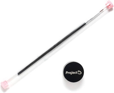 مجموعة زيوت التشحيم دكي، فرشاة متضمنة، 15 مل من زيوت التشحيم، أسود