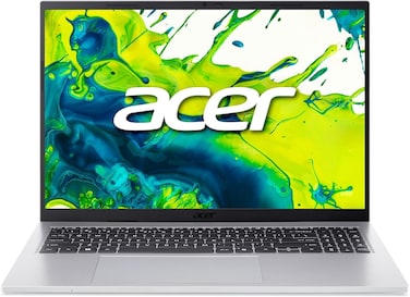 Acer Aspire Go 16 Laptop with 16" WUXGA IPS  120Hz Display, Intel Core i9-13900H, 16 GB DDR5 RAM, 512 GB SSD, Intel UHD Graphics, English Keyboard, Window 11 Home, Pure Silver, International Version(Upgraded)