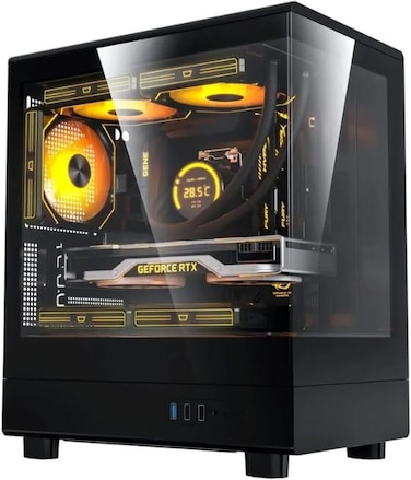 سطح مكتب قوي لتجميع PS   انتل i5-12400F الجيل الثاني عشر   أسوس RTX 3050  16 جيجا RGB DDR4   500 جيجابايت NVMe SSD   سوف يتجاهلك