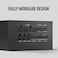 AERO GOLD 1000W V.2 Black Power Supply   ATX 3.1 & PCIe 5.1 Compatible   80 PLUS Gold Certified   Fully Modular PSU   12V-2x6 PCIe Connector   Japanese 105°C Capacitors   Ripple