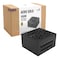 AERO GOLD 850W V.2 Black Power Supply   ATX 3.1 & PCIe 5.1 Compatible   80 PLUS Gold Certified   Fully Modular PSU   12V-2x6 Connector   Japanese 105°C Capacitors   Ripple