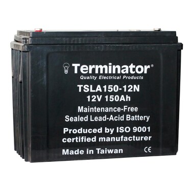SLA Battery 12V 150Ah Lead Acid Rechargeable Battery with F16 Terminal