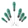 Terminator Screw Driver Set 7 Pcs 3*75mm 5*75mm 6*100mm 6*150mm (+&amp;-) Handle With Tooth Comfort Grip (Taiwan)