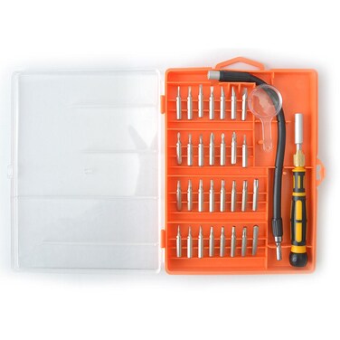 Terminator Screw Driver 33 Pcs Precision Set With 8mm Flexible Ext Shaft and Detatchable Rubbel Handle (Taiwan)
