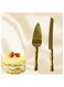 Dessert Knife and Cake Serving Knife Set 2 Pieces