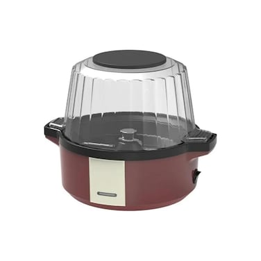 700W Electric Popcorn Maker, 2.5L Capacity, Nonstick Plate, Fast Heating, Cool-Touch,