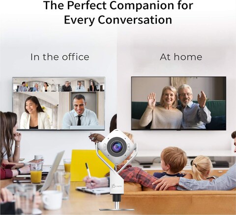 All Around Webcam, N/A Video Capture Resolution - White and Black
