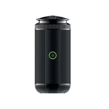 Portable Electric Incense Burner with Turbo Fan, USB-C Rechargeable 2000mAh Metal Aroma Diffuser
