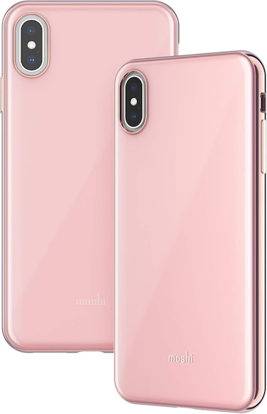 جراب موشي إيجلاز النحيف الصلب لهاتف iPhone XS Max - وردي