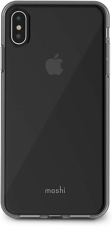 Moshi Vitros iPhone Xs Max Case Crystal Clear, Shockproof, Drop Protection, Antiscratch, Wireless Charging Compatible Mobile Cover, Clear