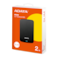 ADATA HV320 2TB External Portable Slim HDD Hard Drive Fast Data Transfer   Black