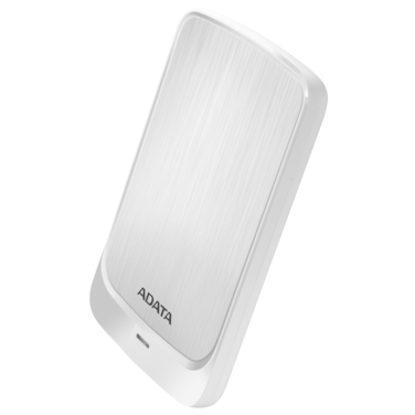 محرك الأقراص الصلبة الخارجي ADATA HV320 محرك الأقراص الصلبة المحمول النحيف نقل سريع للبيانات   2 تيرابايت   أبيض