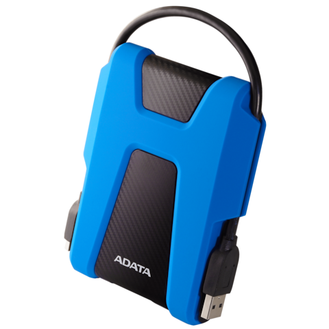 ADATA HD680 DURABLE 2TB External HDD Portable Hard Drive   Anti Shock Fast Data Transfer Rate   Blue