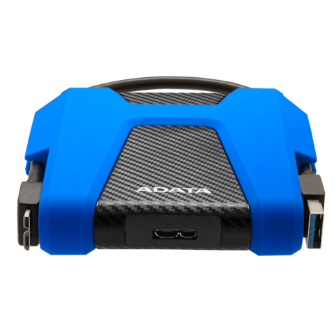 ADATA HD680 DURABLE 2TB External HDD Portable Hard Drive   Anti Shock Fast Data Transfer Rate   Blue